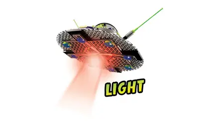 LEGO Space 7052 UFO Abduction set, image 8