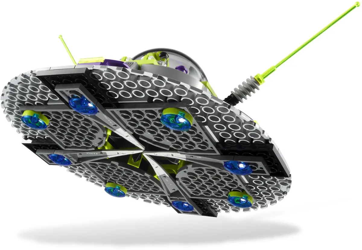 LEGO Space 7052 UFO Abduction set, image 12