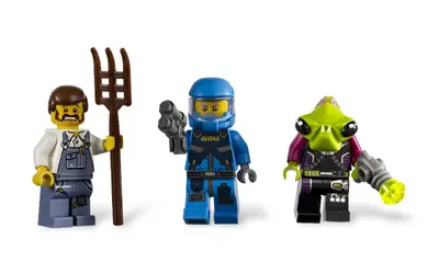 LEGO Space 7052 UFO Abduction set, image 7