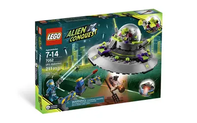 LEGO Space 7052 UFO Abduction set, image 4