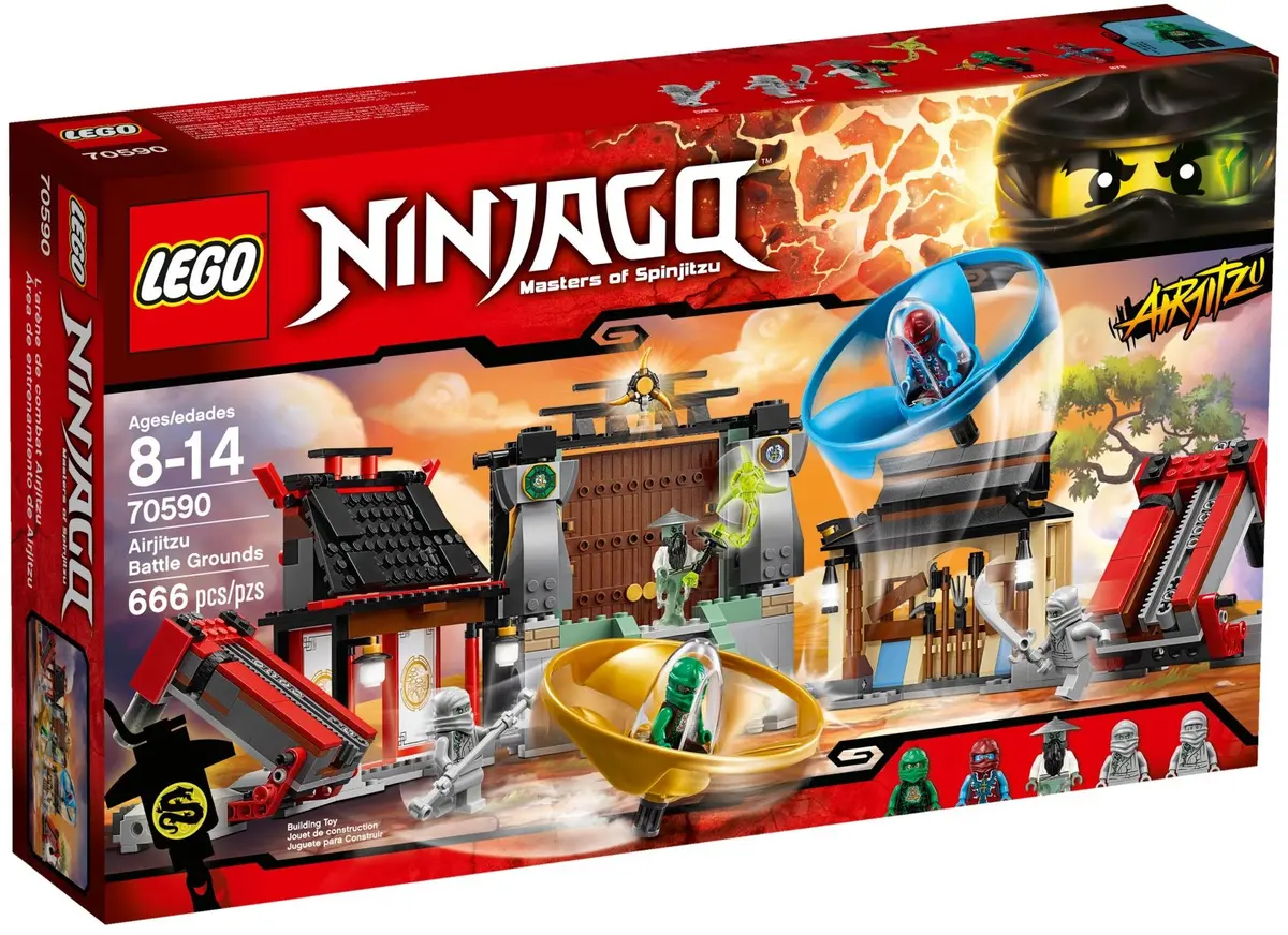LEGO Ninjago 70590 Airjitzu Battle Grounds set, image 2