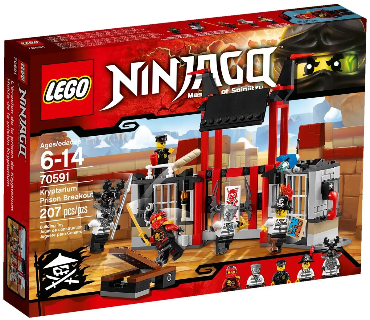 LEGO Ninjago 70591 Kryptarium Prison Breakout set, image 2