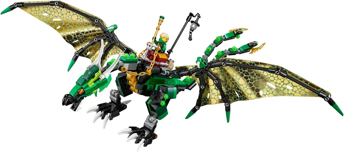 LEGO Ninjago 70593 The Green NRG Dragon set, image 4