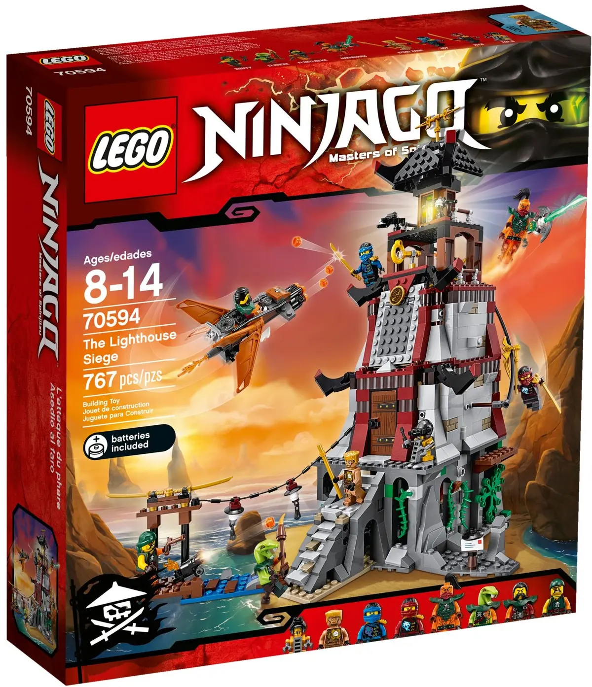 LEGO Ninjago 70594 The Lighthouse Siege set, image 2