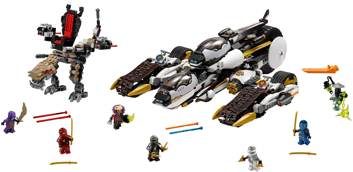 LEGO Ninjago 70595 Ultra Stealth Raider set