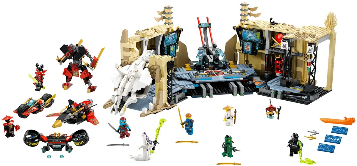 LEGO Ninjago 70596 Samurai X Cave Chaos set
