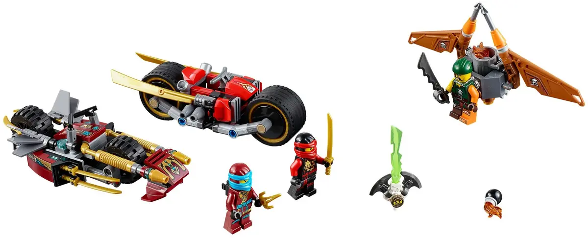 LEGO Ninjago 70600 Ninja Bike Chase set