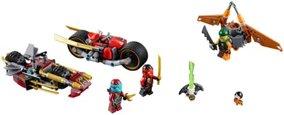 LEGO Ninjago 70600 Ninja Bike Chase set