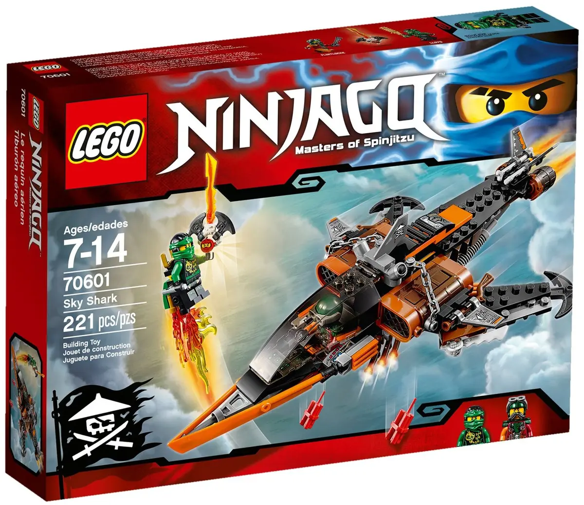 LEGO Ninjago 70601 Sky Shark set, image 2