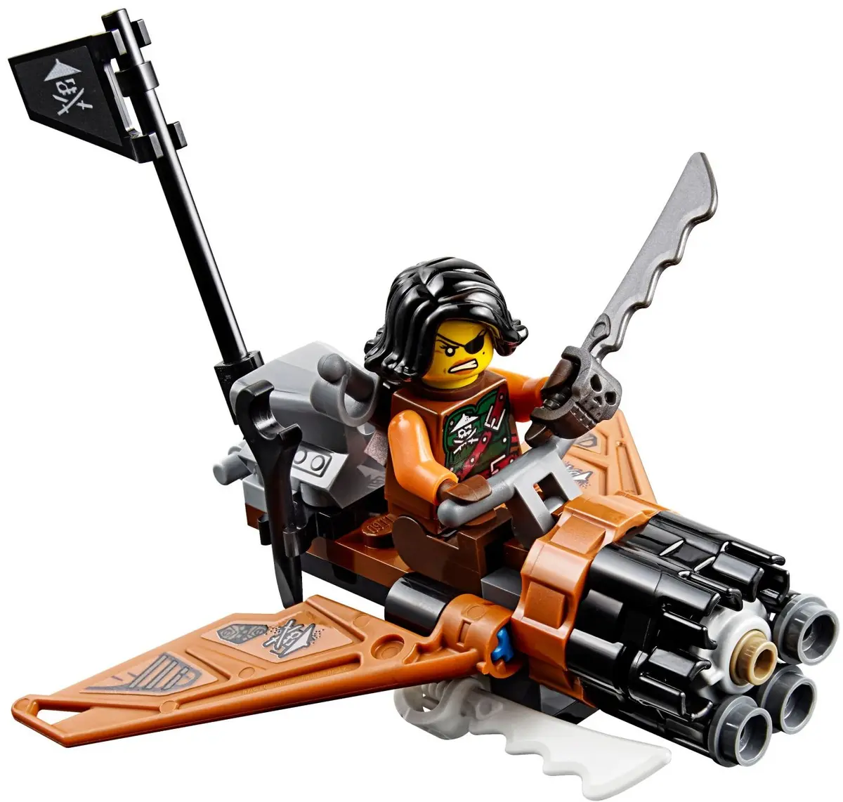 LEGO Ninjago 70602 Jay's Elemental Dragon set, image 9