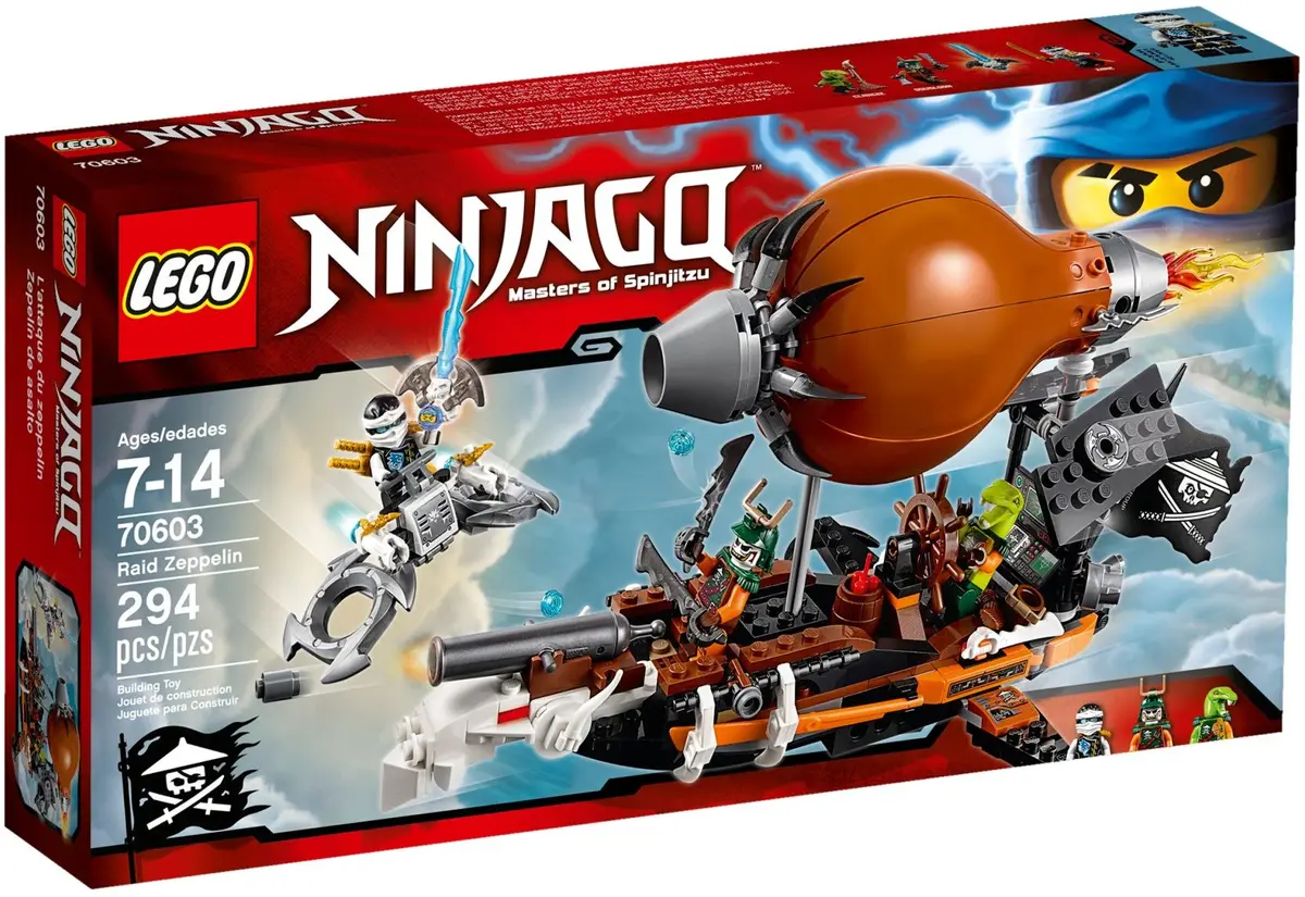 LEGO Ninjago 70603 Raid Zeppelin set, image 2