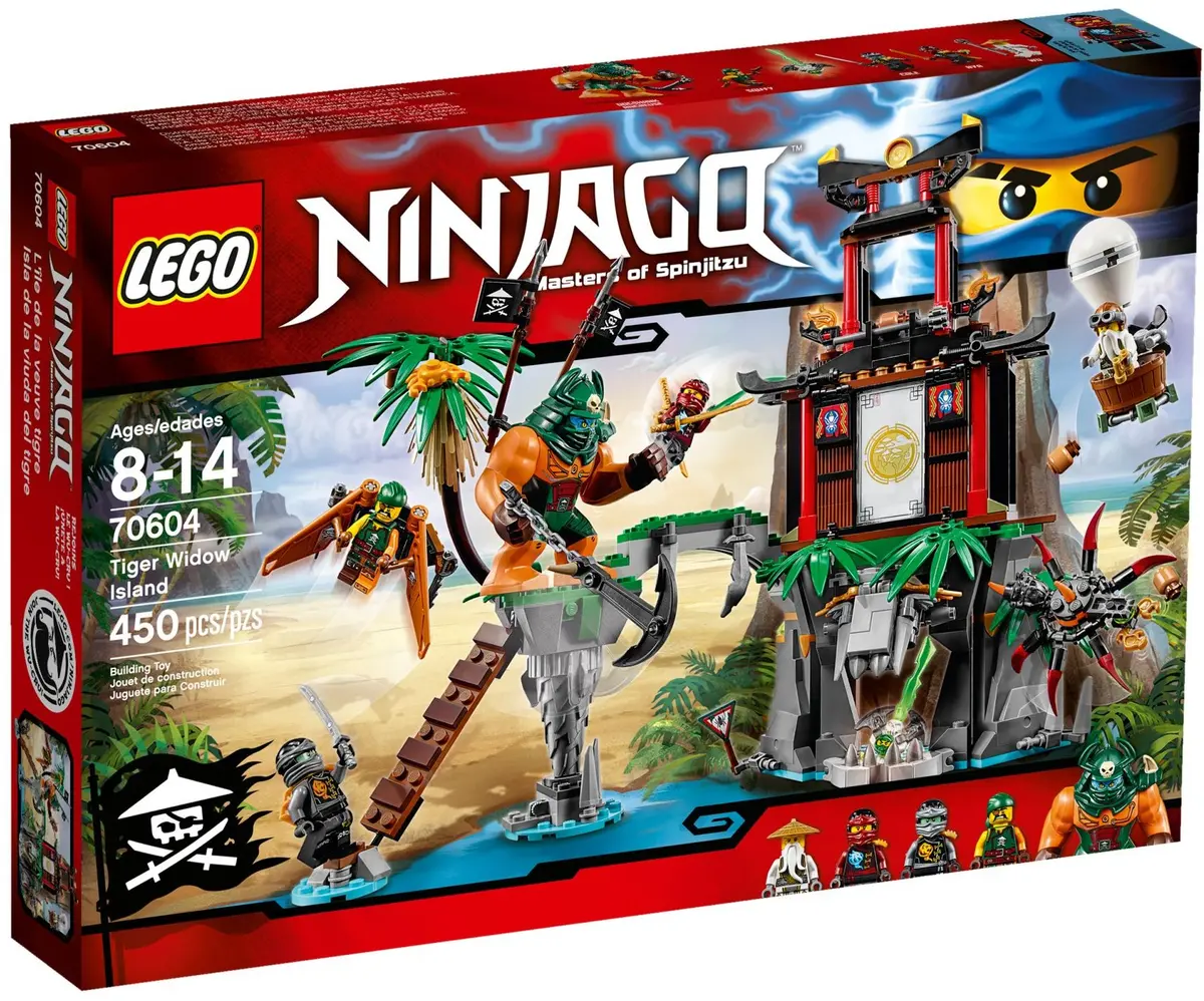 LEGO Ninjago 70604 Tiger Widow Island set, image 2