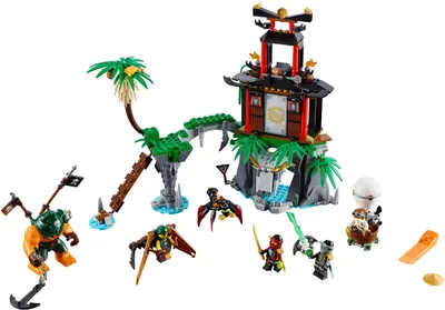 LEGO Ninjago 70604 Tiger Widow Island set