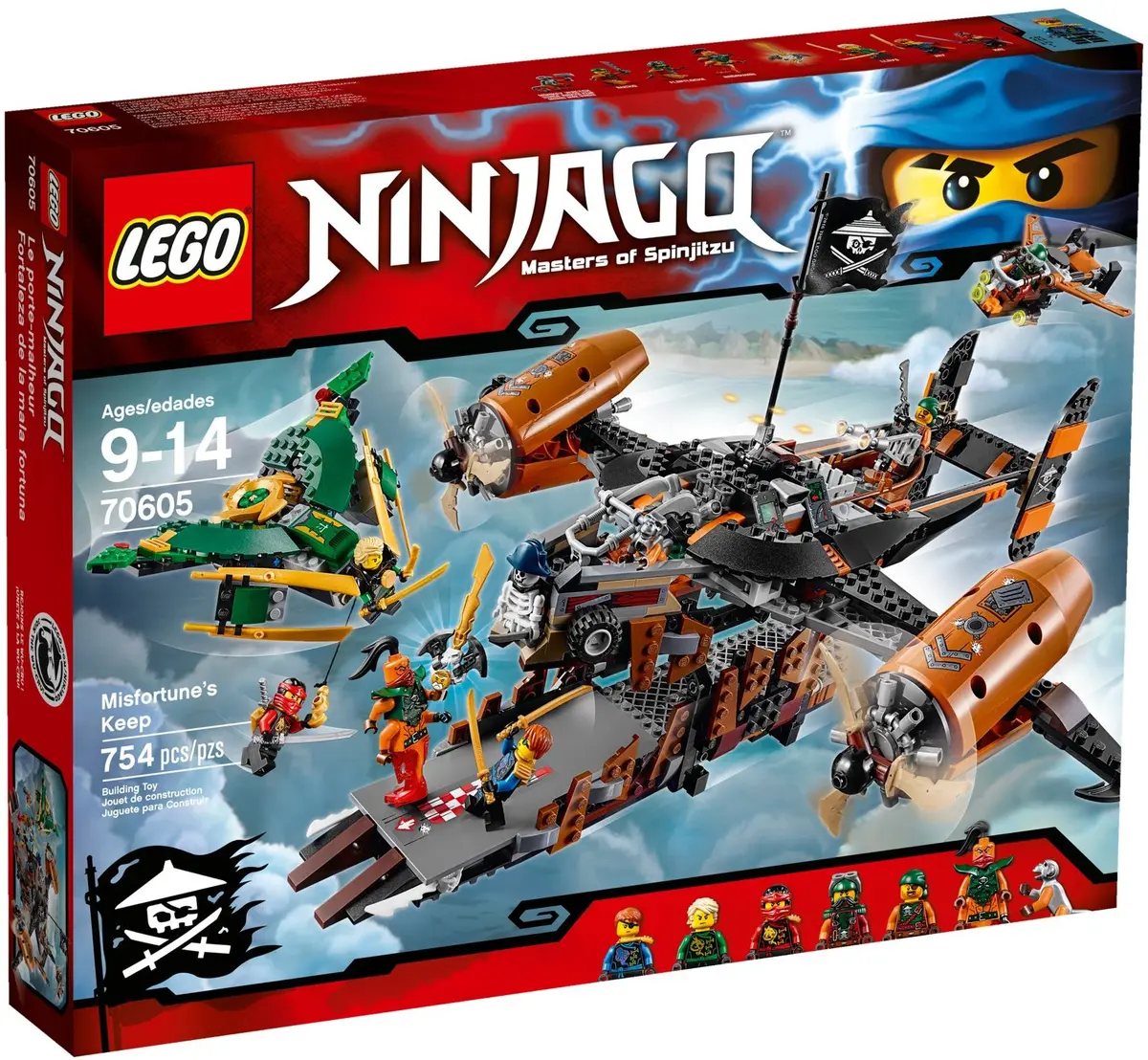 LEGO Ninjago 70605 Misfortune's Keep set, image 2