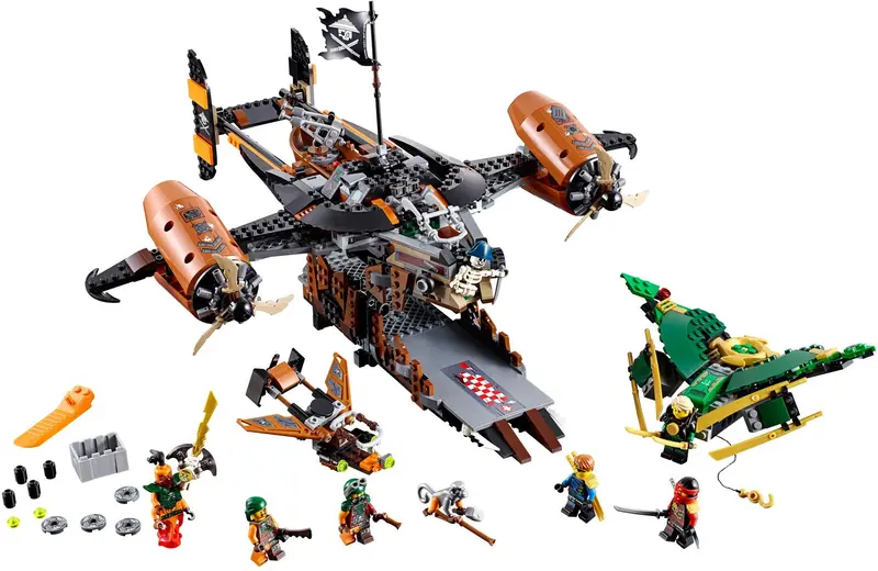 LEGO Ninjago 70605 Misfortune's Keep set