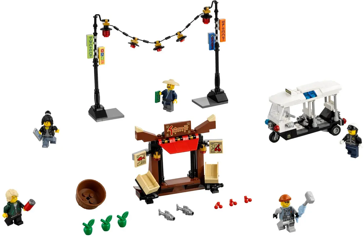 LEGO The LEGO Ninjago Movie 70607 NINJAGO City Chase set