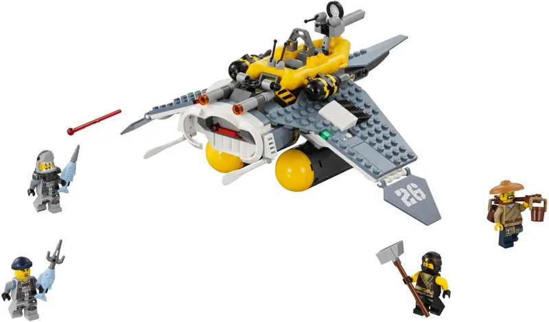 LEGO The LEGO Ninjago Movie 70609 Manta Ray Bomber set
