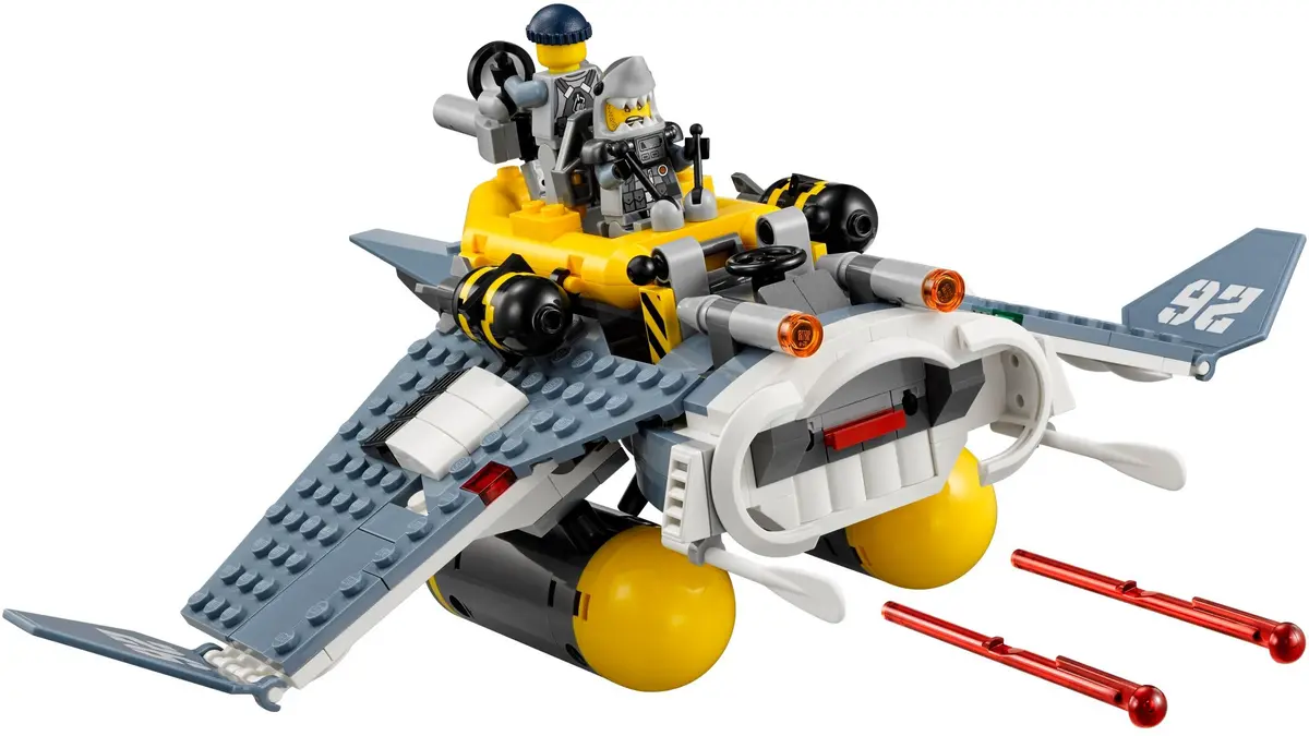 LEGO The LEGO Ninjago Movie 70609 Manta Ray Bomber set, image 5