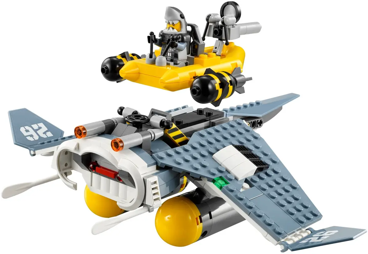 LEGO The LEGO Ninjago Movie 70609 Manta Ray Bomber set, image 6