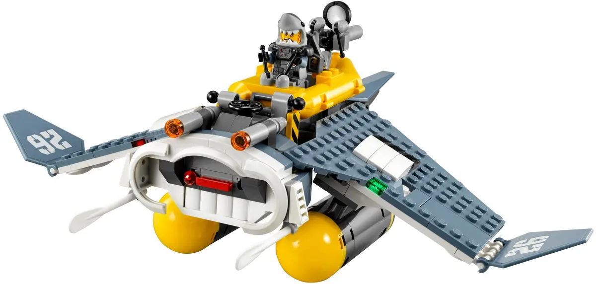 LEGO The LEGO Ninjago Movie 70609 Manta Ray Bomber set, image 3