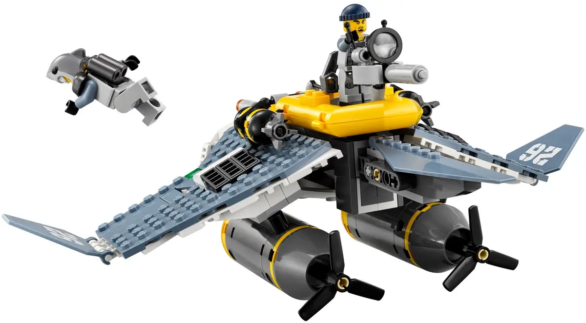 LEGO The LEGO Ninjago Movie 70609 Manta Ray Bomber set, image 4