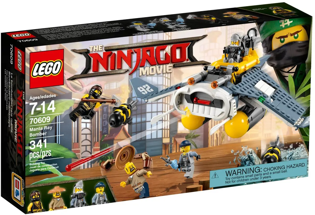 LEGO The LEGO Ninjago Movie 70609 Manta Ray Bomber set, image 2