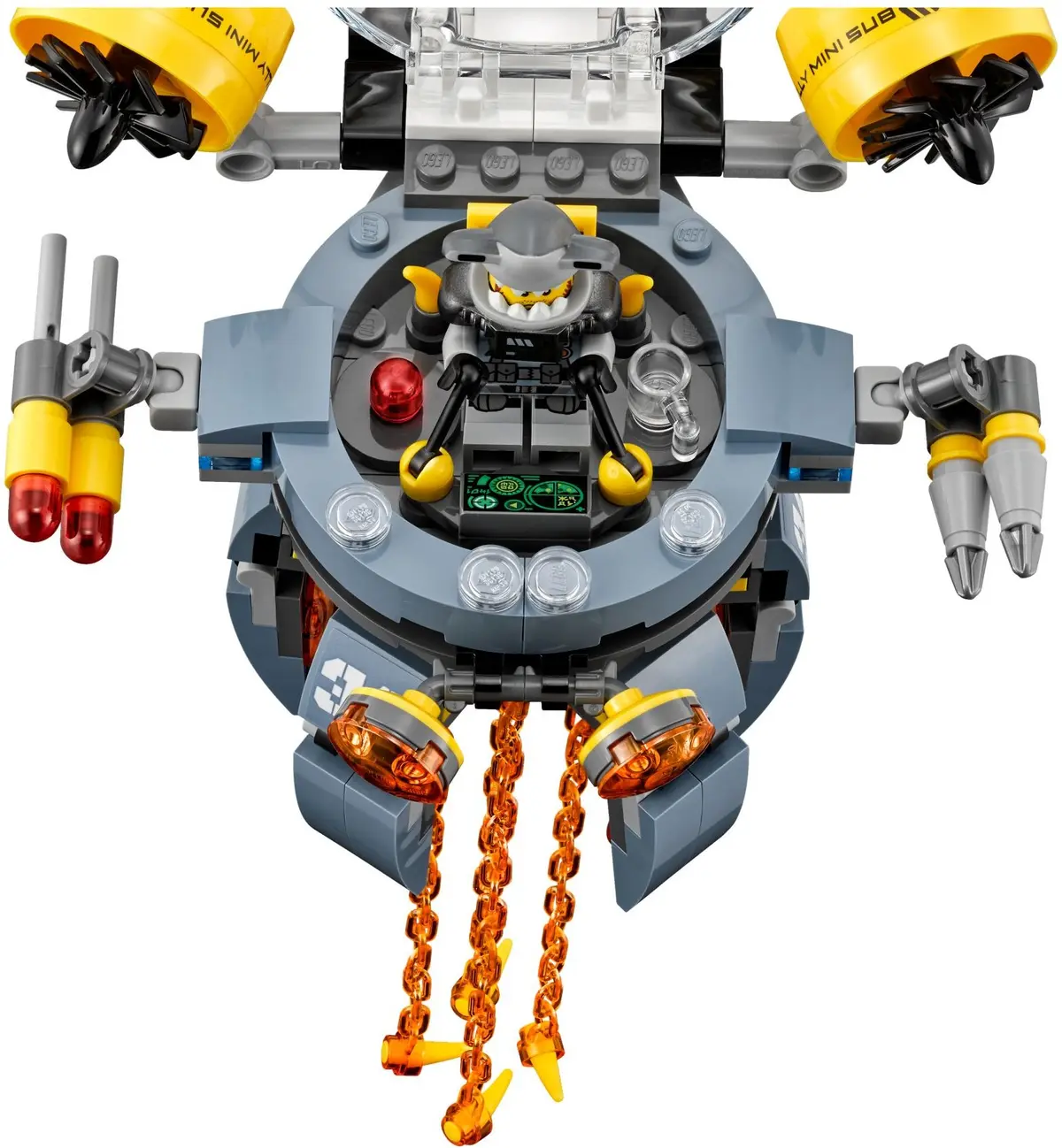 LEGO The LEGO Ninjago Movie 70610 Flying Jelly Sub set, image 6