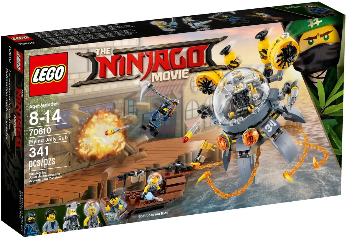 LEGO The LEGO Ninjago Movie 70610 Flying Jelly Sub set, image 2