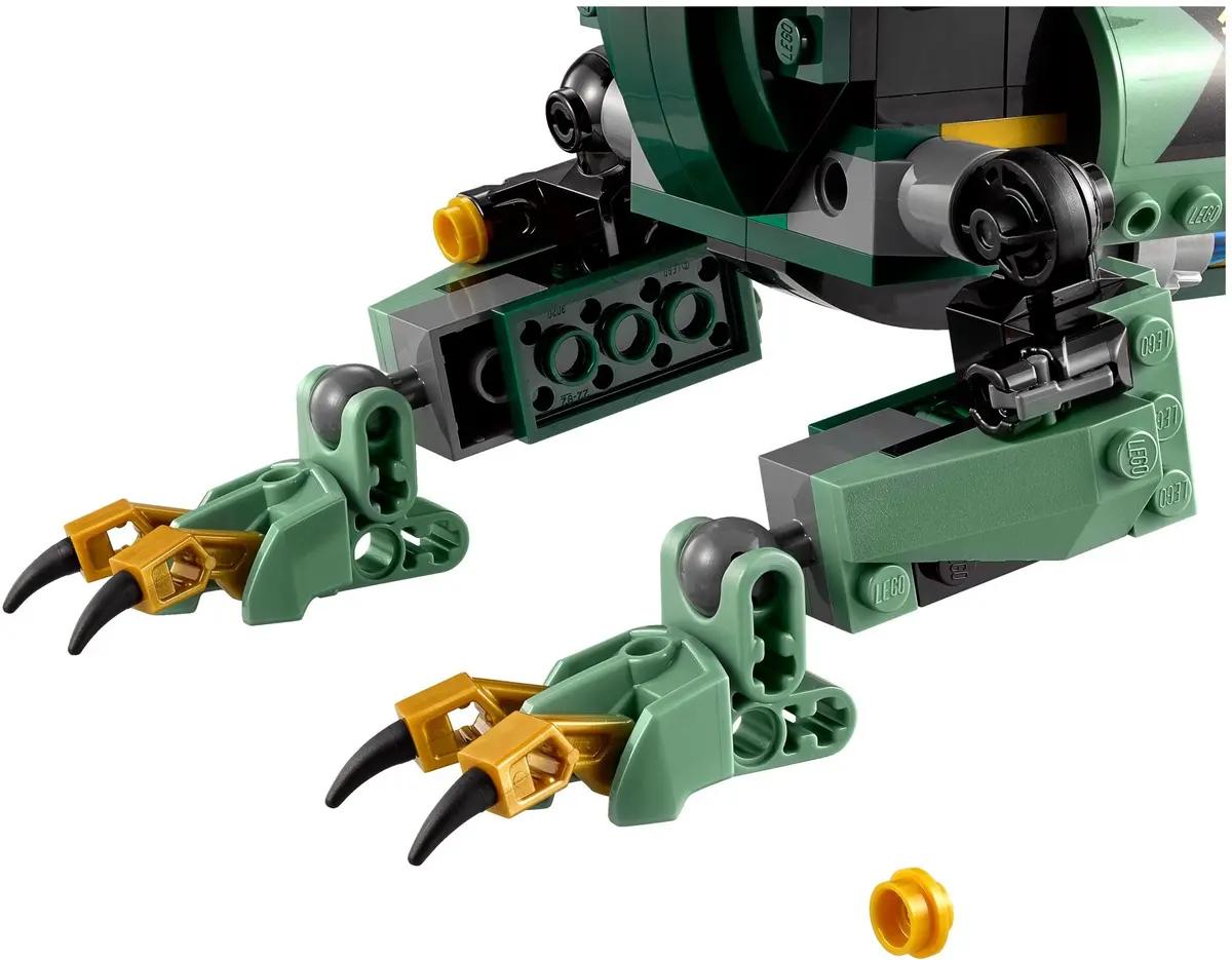 LEGO The LEGO Ninjago Movie 70612 Green Ninja Mech Dragon set, image 7