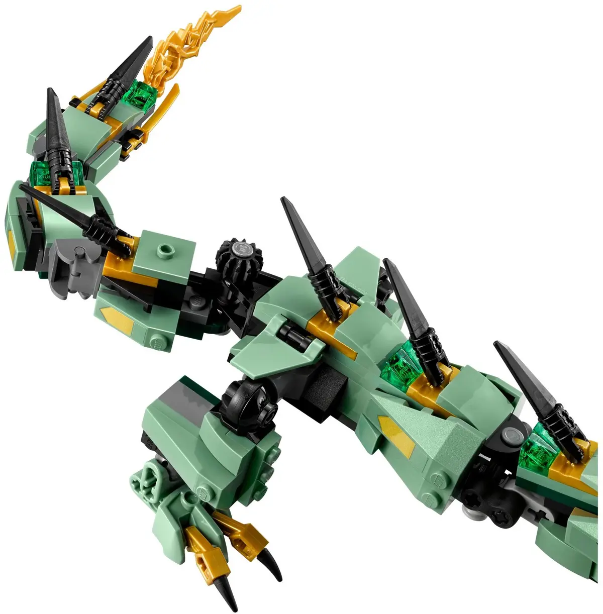 LEGO The LEGO Ninjago Movie 70612 Green Ninja Mech Dragon set, image 9