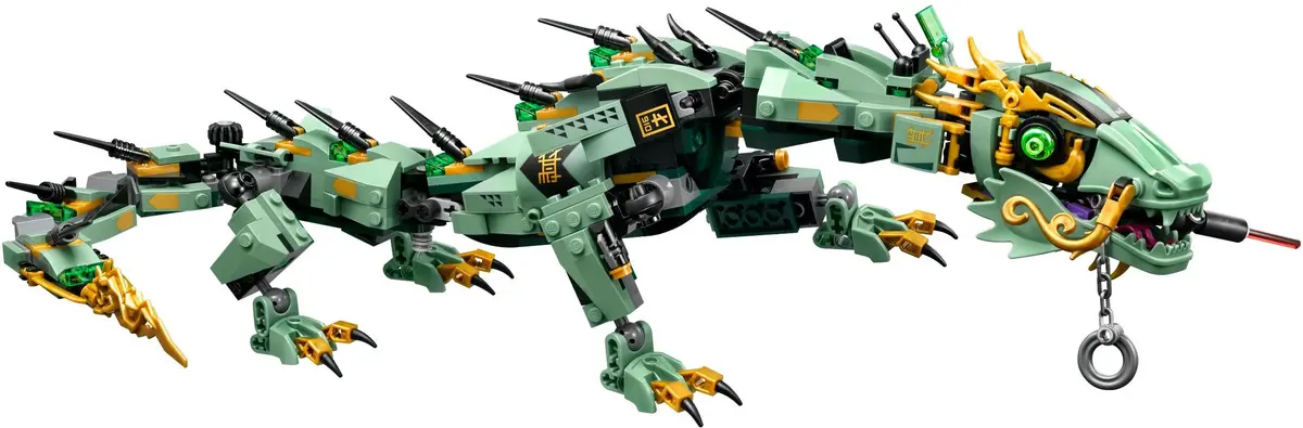LEGO The LEGO Ninjago Movie 70612 Green Ninja Mech Dragon set, image 5