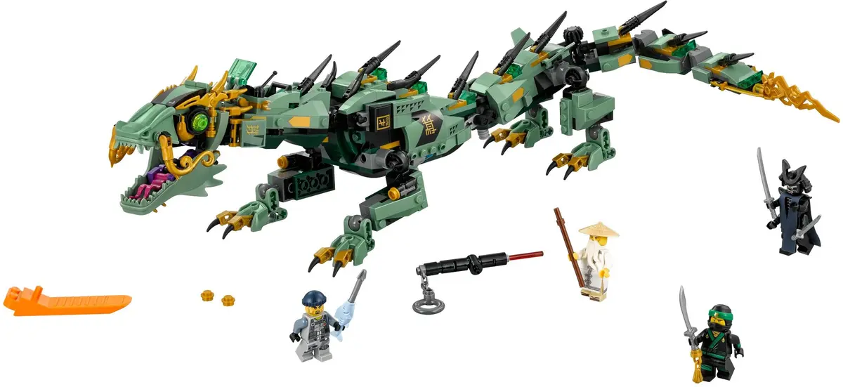 LEGO The LEGO Ninjago Movie 70612 Green Ninja Mech Dragon set