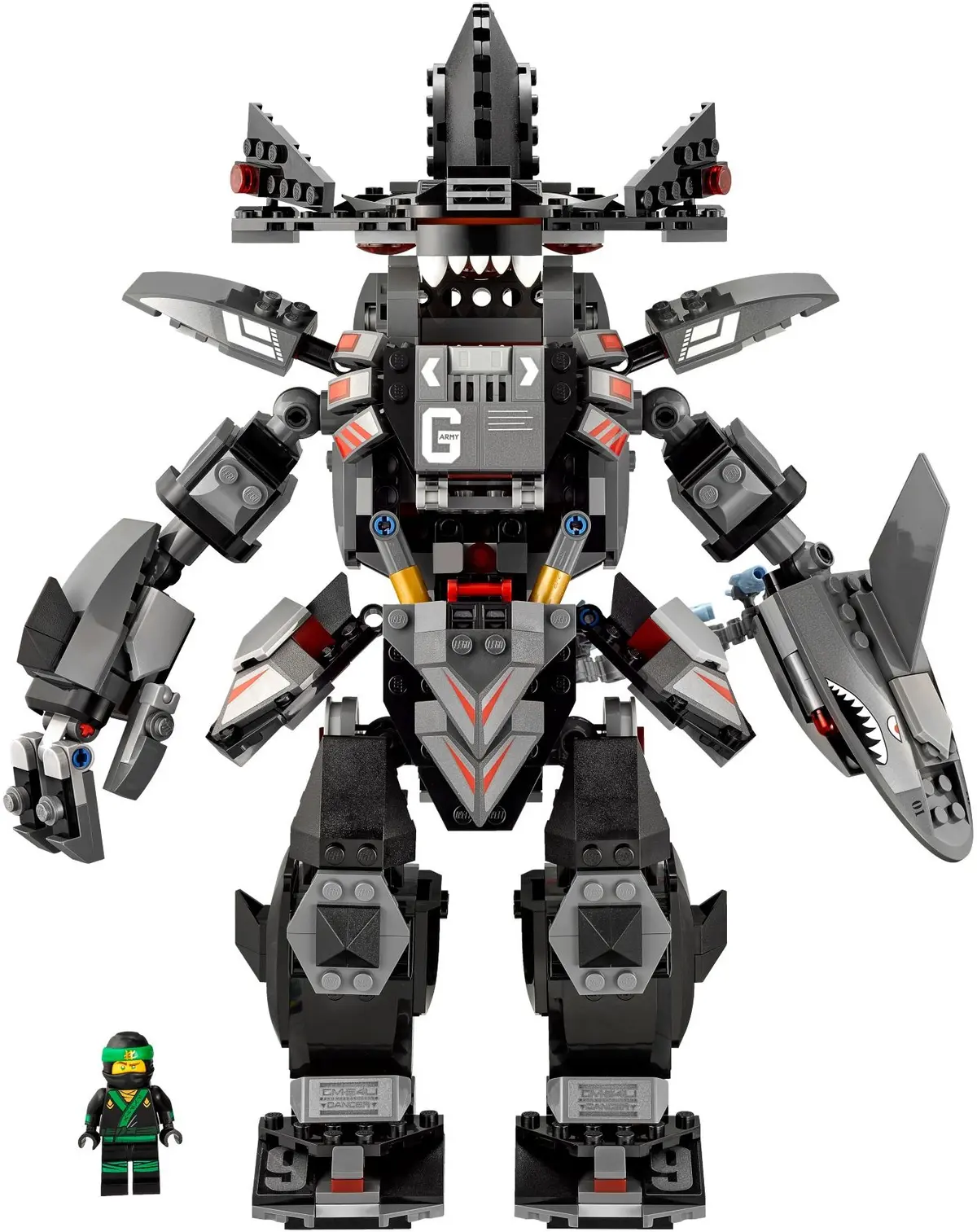 LEGO The LEGO Ninjago Movie 70613 Garma Mecha Man set, image 12