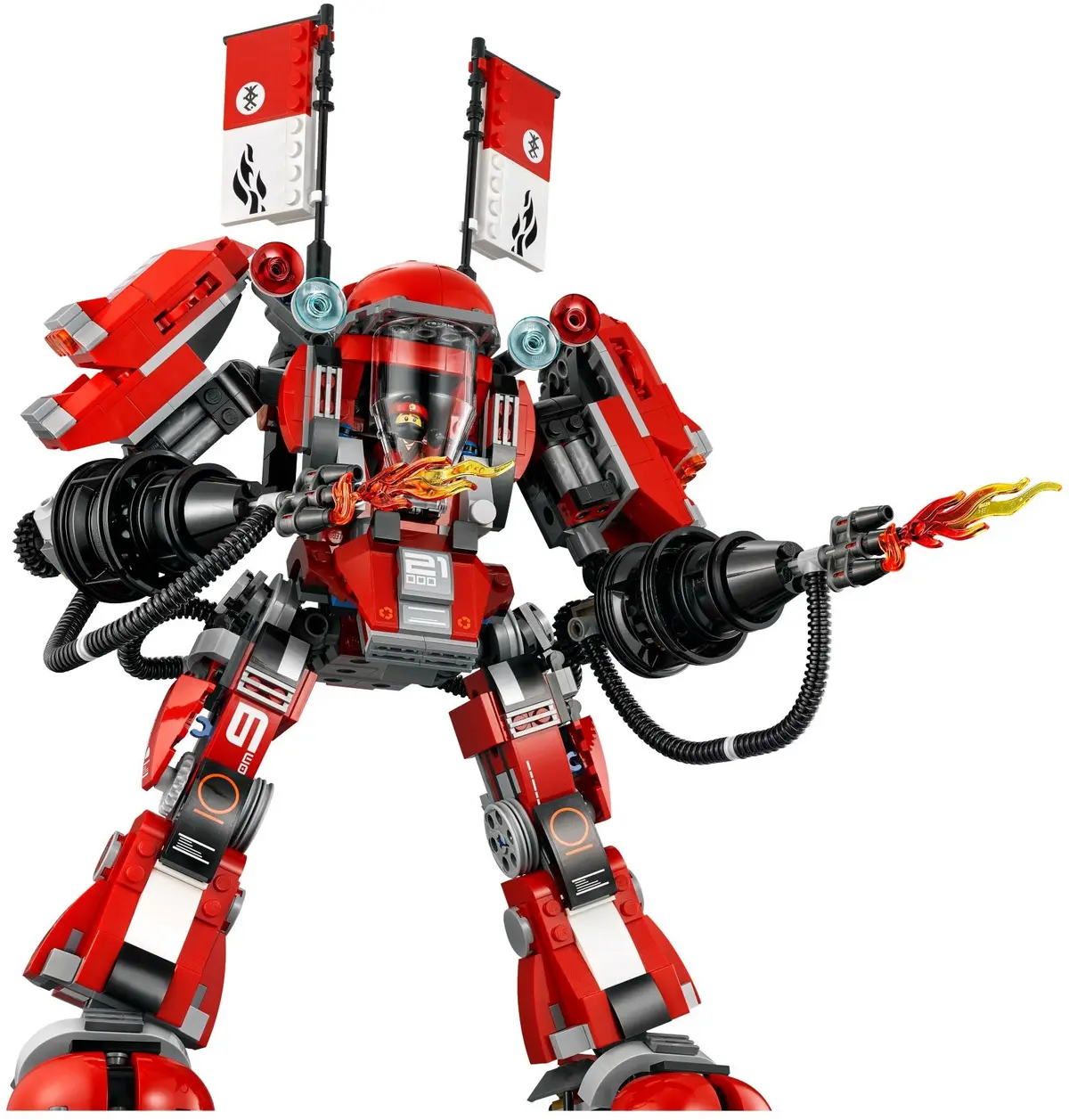 LEGO The LEGO Ninjago Movie 70615 Fire Mech set, image 6