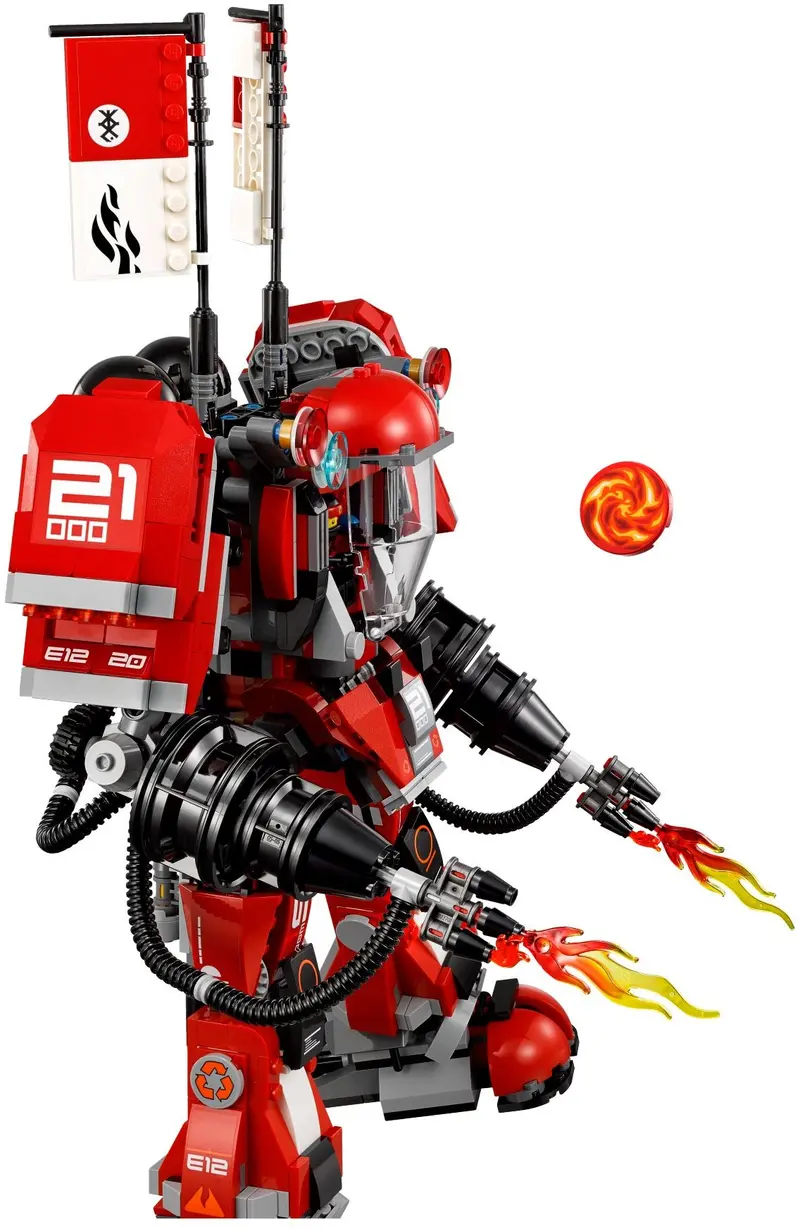 LEGO The LEGO Ninjago Movie 70615 Fire Mech set, image 7