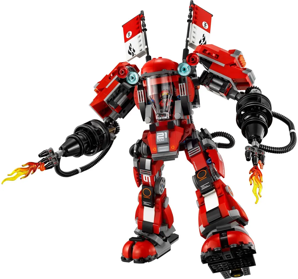 LEGO The LEGO Ninjago Movie 70615 Fire Mech set, image 5