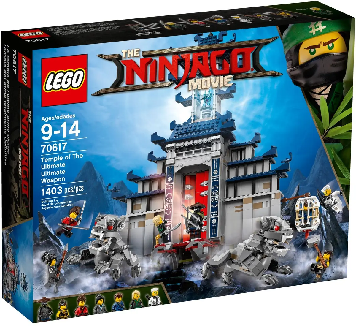 LEGO The LEGO Ninjago Movie 70617 Temple of the Ultimate Ultimate Weapon set, image 2