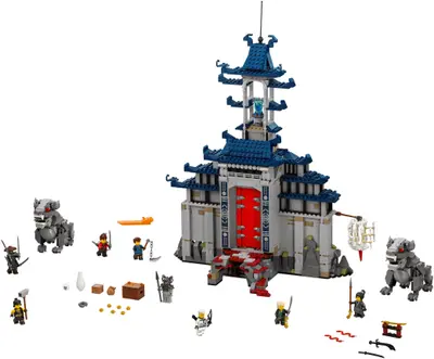 LEGO The LEGO Ninjago Movie 70617 Temple of the Ultimate Ultimate Weapon set