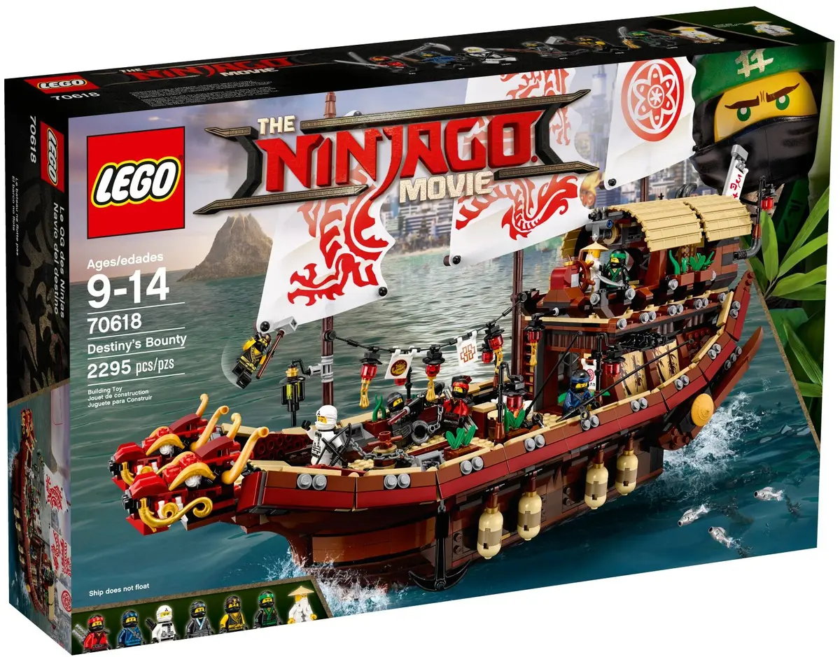 LEGO The LEGO Ninjago Movie 70618 Destiny's Bounty set, image 2