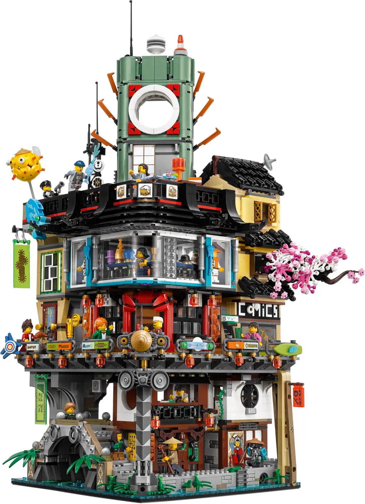 LEGO The LEGO Ninjago Movie 70620 NINJAGO City set, image 13