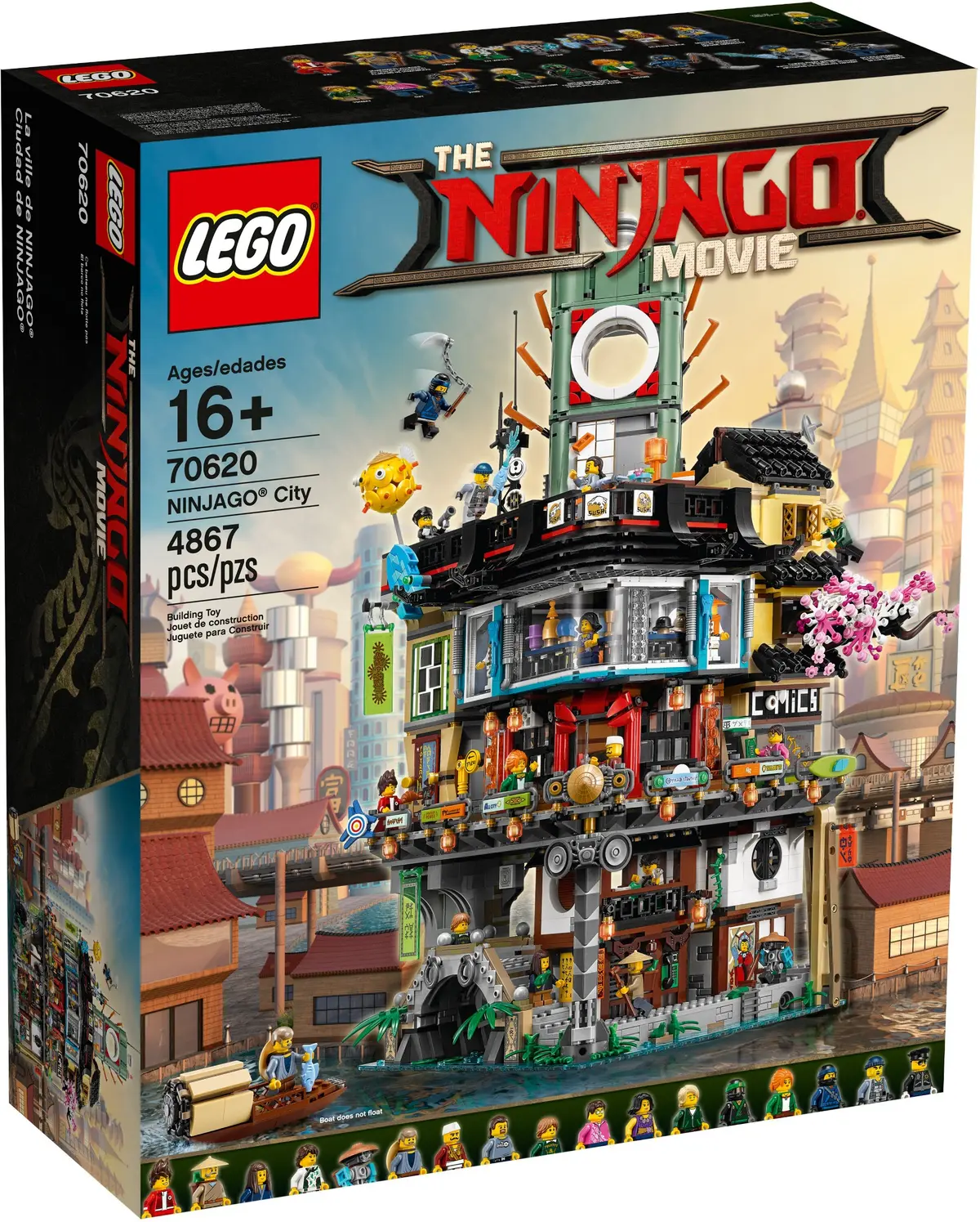 LEGO The LEGO Ninjago Movie 70620 NINJAGO City set, image 2