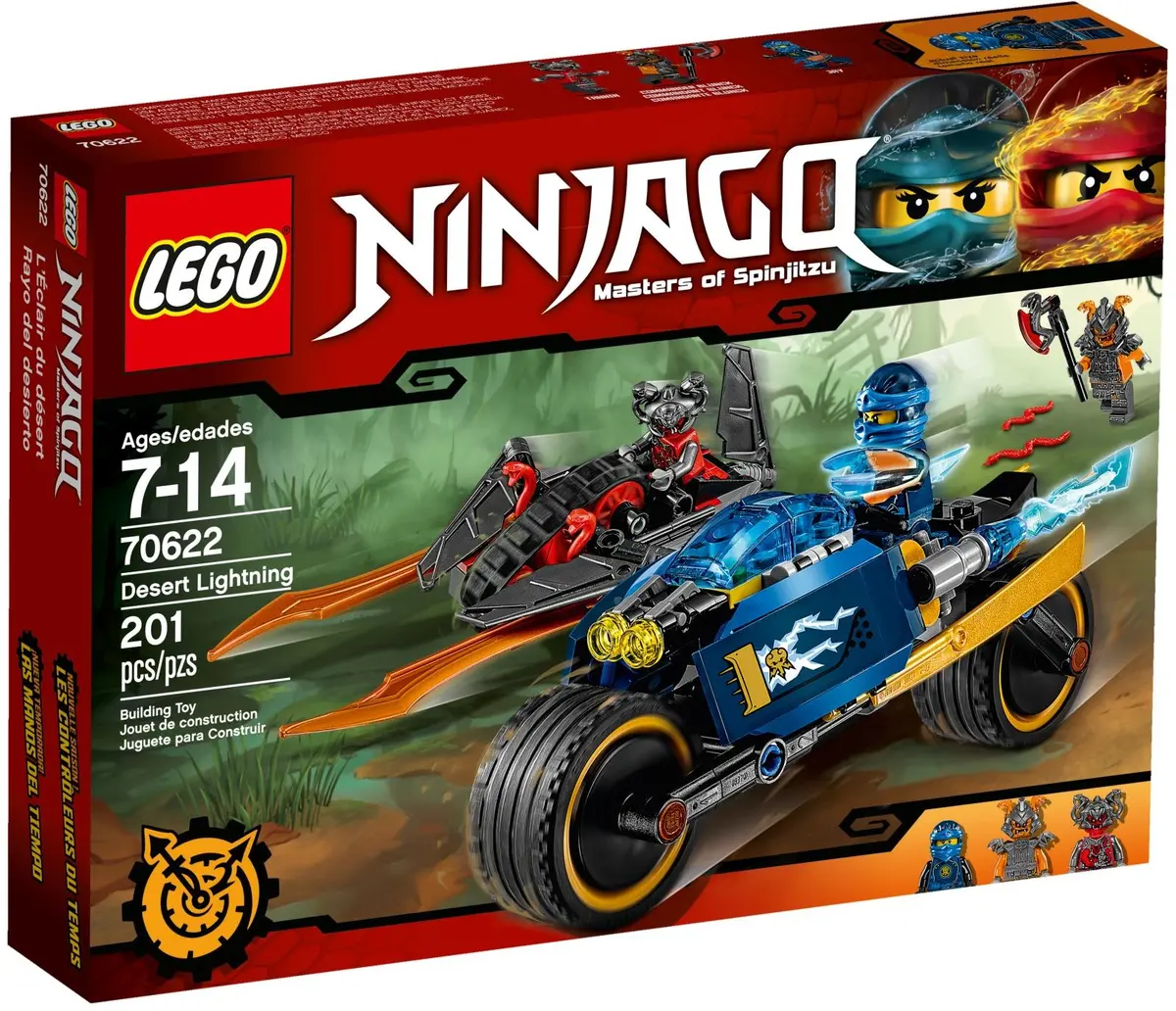 LEGO Ninjago 70622 Desert Lightning set, image 2