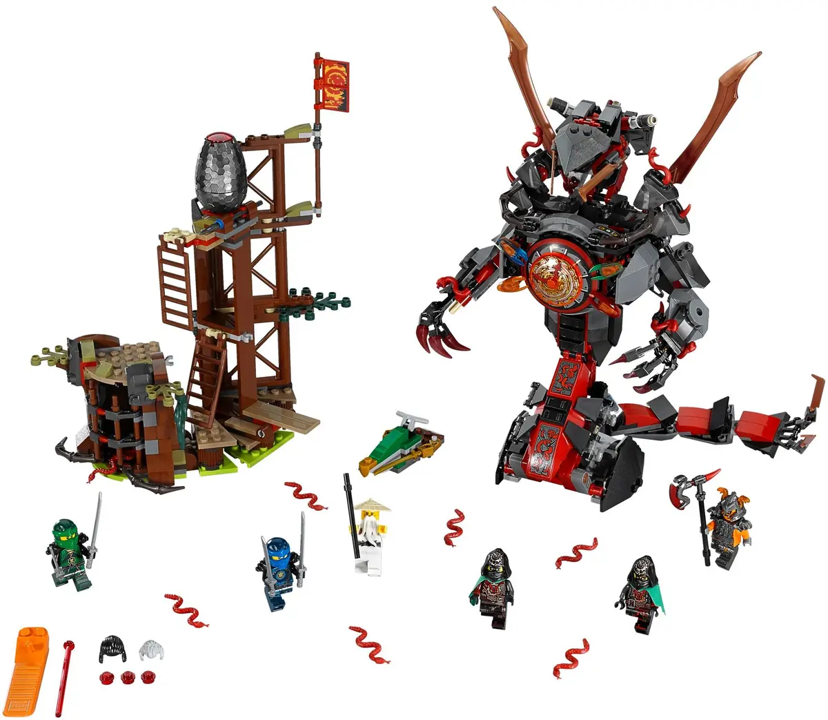 LEGO Ninjago 70626 Dawn of Iron Doom set