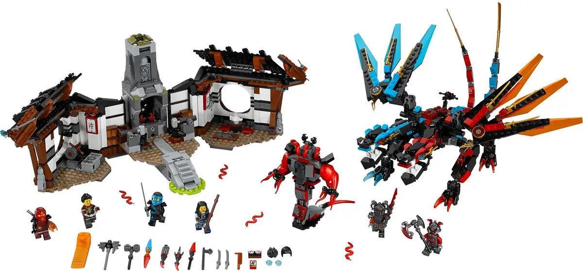 LEGO Ninjago 70627 Dragon's Forge set