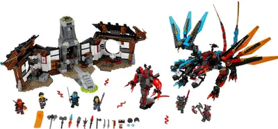 LEGO Ninjago 70627 Dragon's Forge set