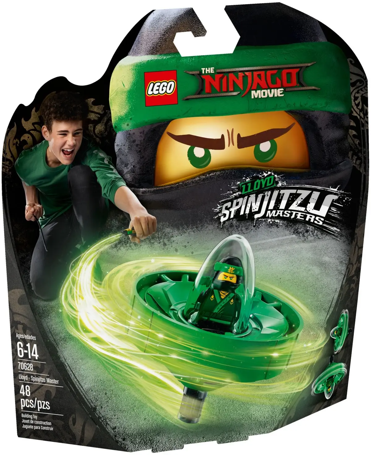 LEGO The LEGO Ninjago Movie 70628 Lloyd - Spinjitzu Master set, image 2