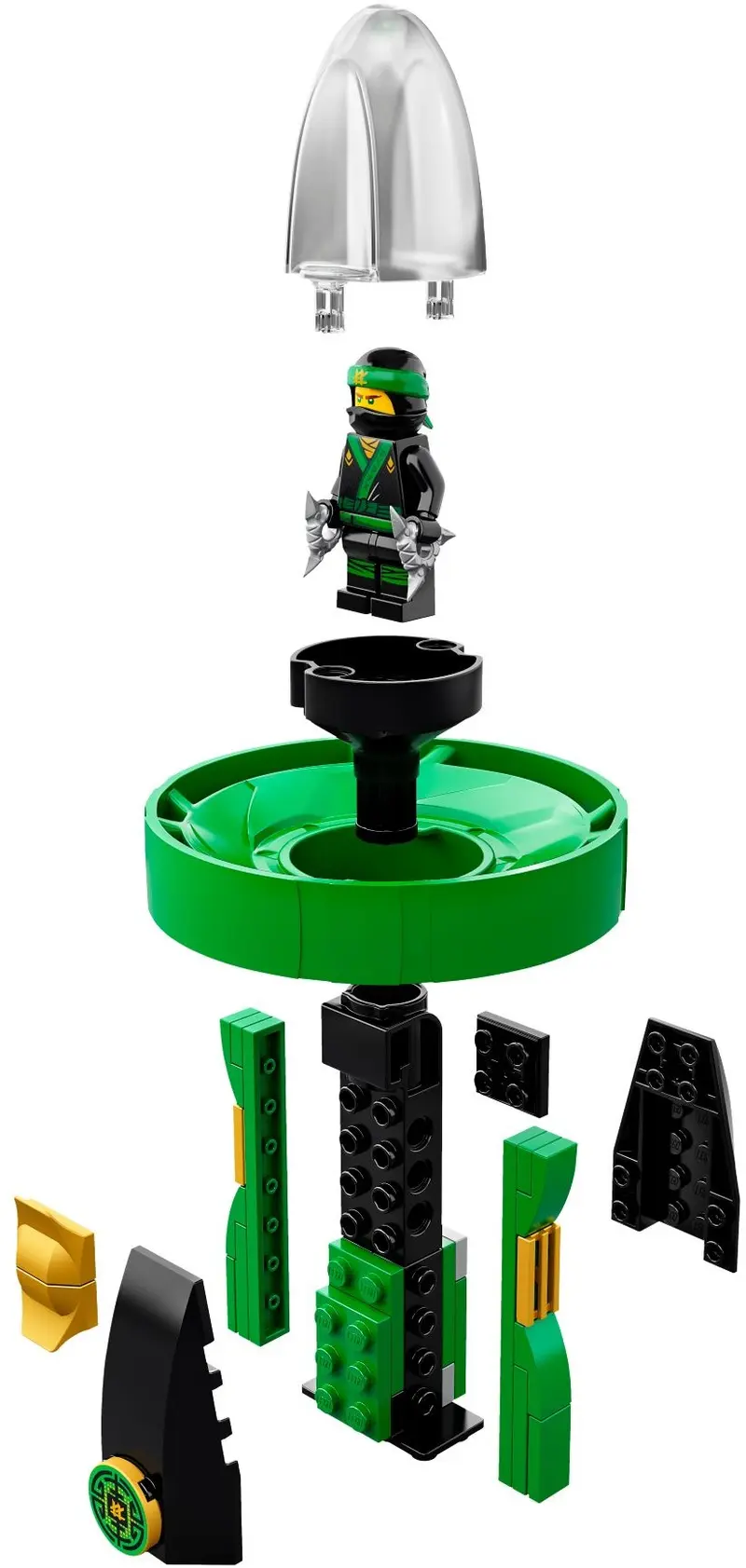 LEGO The LEGO Ninjago Movie 70628 Lloyd - Spinjitzu Master set, image 3