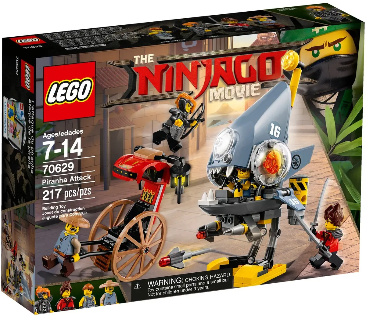 LEGO The LEGO Ninjago Movie 70629 Piranha Attack set, image 2