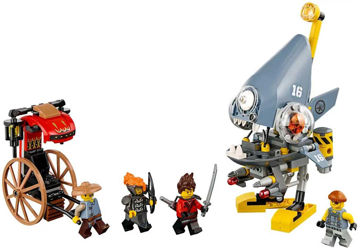 LEGO The LEGO Ninjago Movie 70629 Piranha Attack set