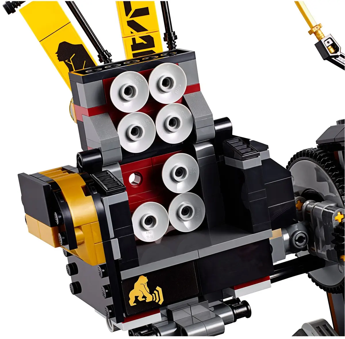 LEGO The LEGO Ninjago Movie 70632 Quake Mech set, image 5